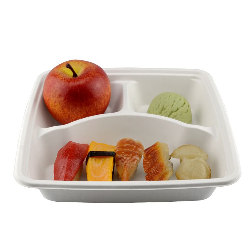 3 compartment plate